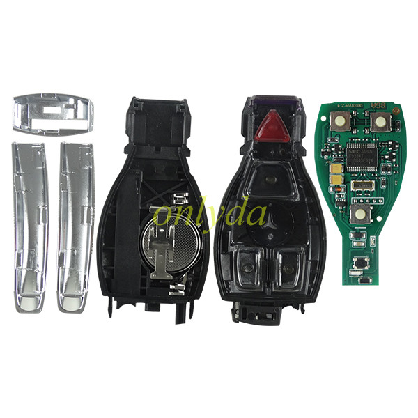 For Benz 3+1 button remote  key with 315MHZ/433MHZ
