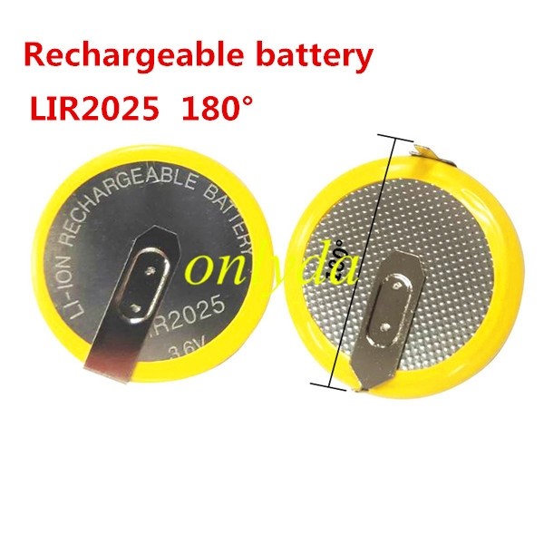 For BMW Recharged battery  with LIR2025 model.180°