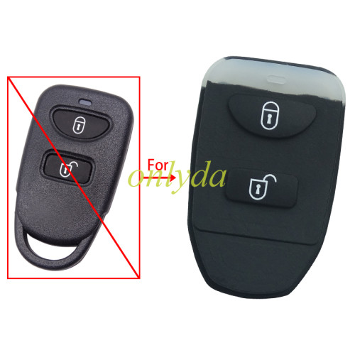 For Hyundai 2 button remote key  pad 
