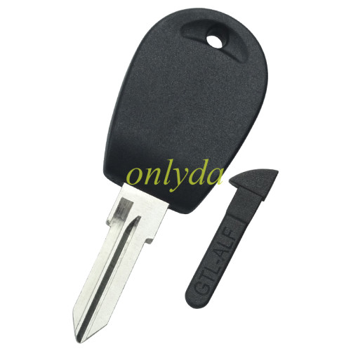 For Alfa transponder key blank with GT10 blade (can put TPX long chip）