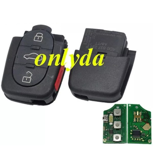 For Audi 4DO837231P with 315mhz  3+1 button control remote
