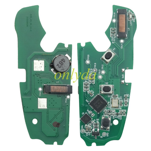 For Audi Q3 3 button remote keyless ID48 chip 315mhz  8XO837220D
