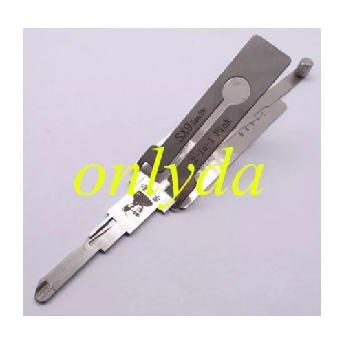 For SX9 Lishi 2 in 1 decode and lockpick for Peugeot Citroen only for ignition lock