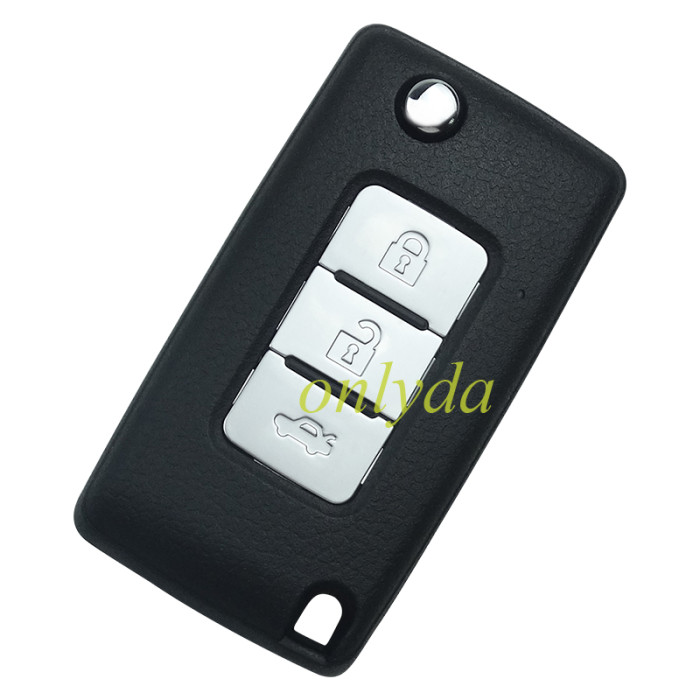 For Mitsubishi 3 button remote key blank