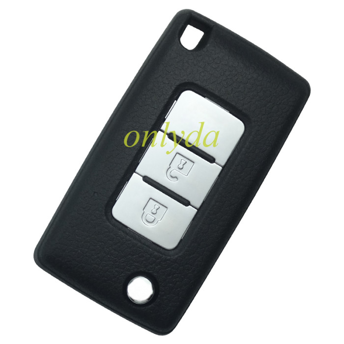 For Mitsubishi 2 button remote key blank