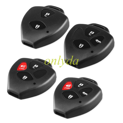 Remote Key Shell Fit For Toyota Without Blade