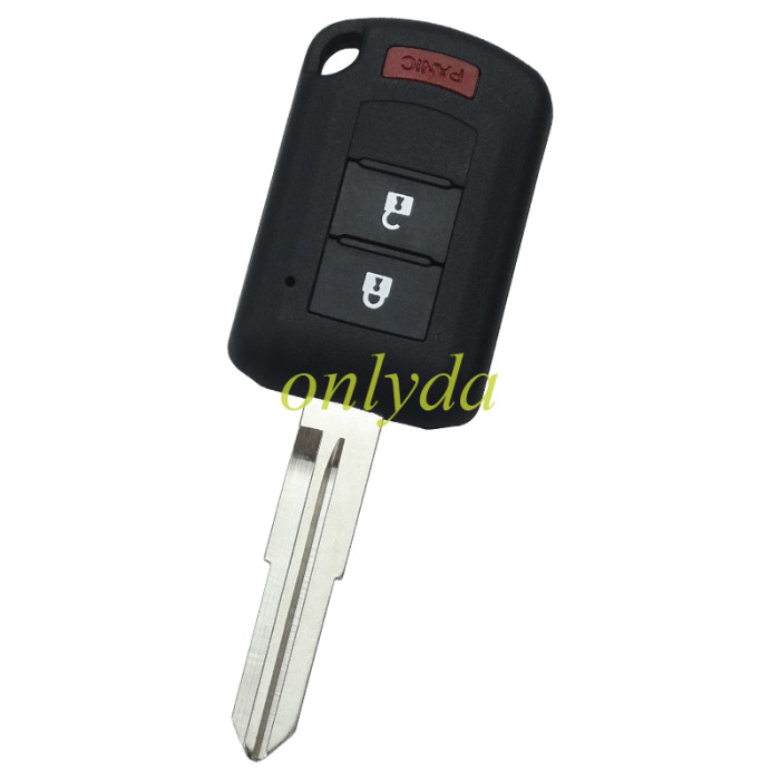 For Mitsubishi  upgrade remote key blank with 2/2+1/3/3+1 button