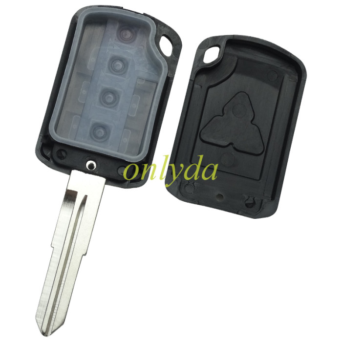 For Mitsubishi  upgrade remote key blank with 2/2+1/3/3+1 button