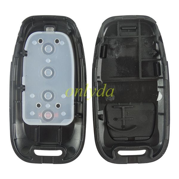 For Audi 4button modify remote key shell, the button is very soft