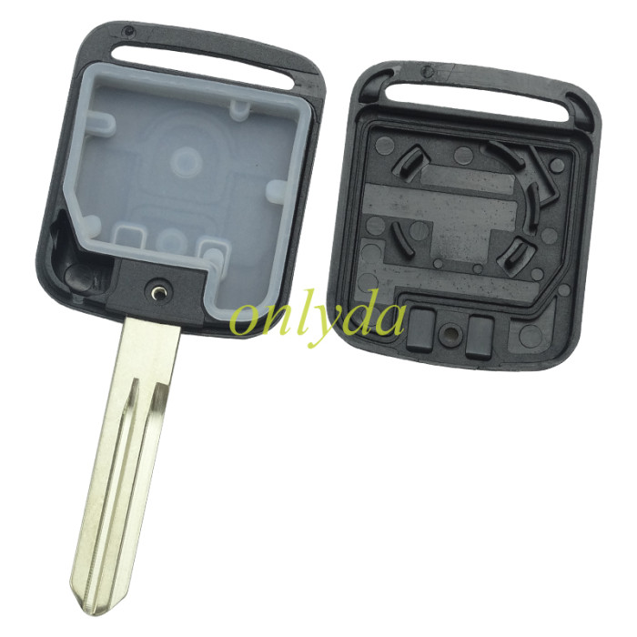 For Nissan 2 button remote key with 434mhz with 46 chip with ASK model  Vehicles: NISSAN Cabstar F24M  Micra K12 Navara D40M  Note E11 NV200 M20M  Patrol Y61 Qashqai J10
