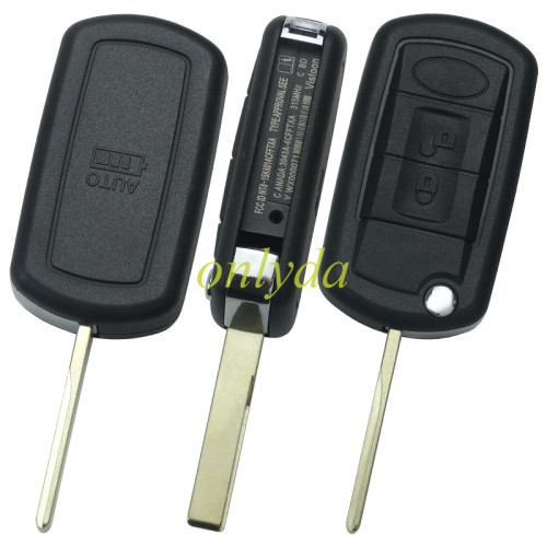 For Landrover 3 button remote key blank with HU92 blade