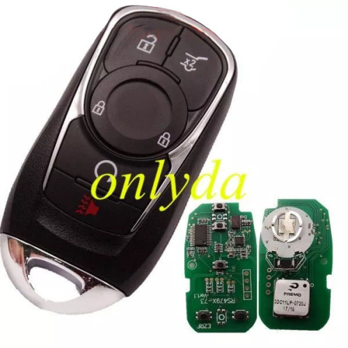 For Keyless Smart 4+1B  remote key with PCF7952E chip- 314.9mhz ASK model