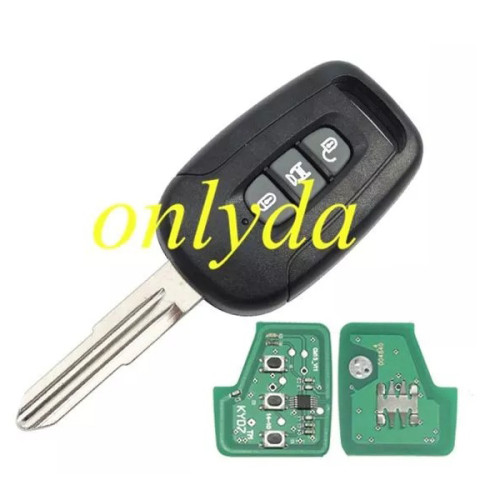 For Chevrolet 3 button remote key with 434mhz              Captiva 2006-2009