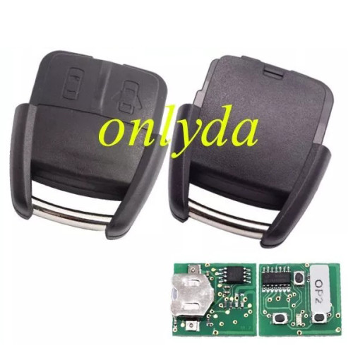 For Chevrolet 2 Button remote with 433mhz OP4-433mhz-org-2-spare Brazil market