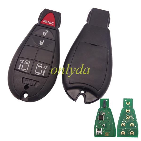 For  OEM Chrysler 4+1 button remote  with  315MHZ/434mhz