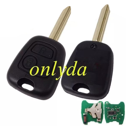 For Citroen remote key with  PCF7961 46 chip & SX9 blade