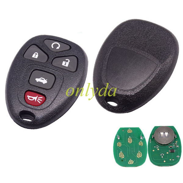 For Buick 6+1 Button remote key  with FCCID OUC60270-315mhz (GM # 15913421 , 15913420 ,  20869057 15857840 5913427)