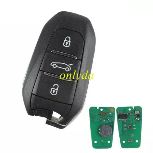For smart  KEYLESS remote key with 434mhz 4Achip PCF7945M(HITAG AES) chip