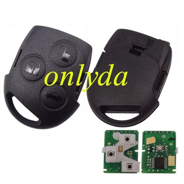 For  ford OEM 3 button remote key with 434mhz ,4D63 chip  FCCID:KR55WK47899