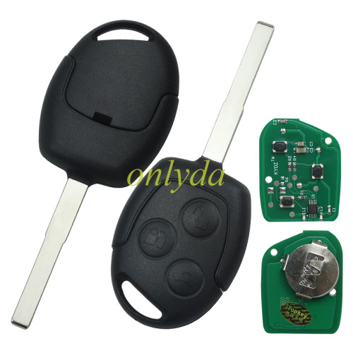 For Focus 4D Remote key with  4D(63)  chip with 315mhz and 434mhz