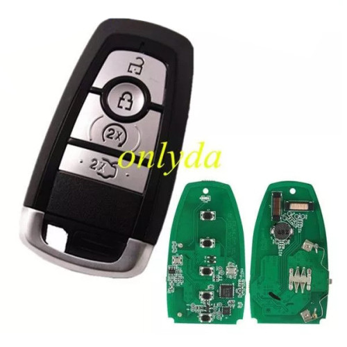 For 4 button keyless remote key with 315/434/868mhz  HS7T-15K601-CB A2C93142400 Ford F-Series 2015-2017