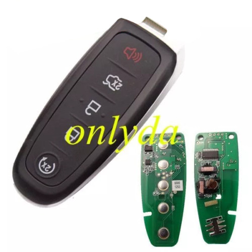 For 5 button remote key with PCF7953 AC1500 chip-315mhz  ASK model(FCCID-M3N5WY8609 Smart Key Remote Key Ford Escape Titanium Focus)