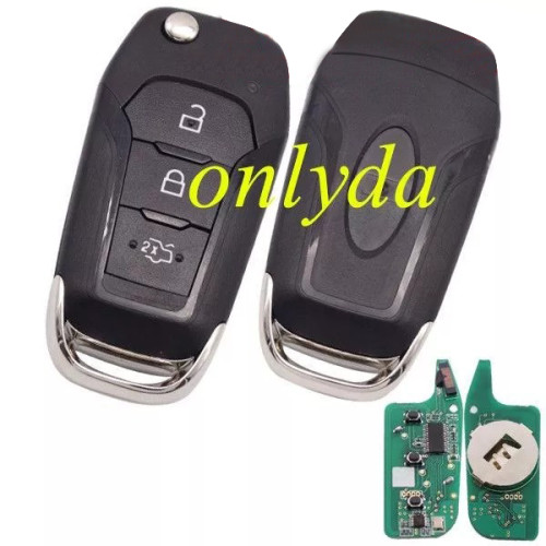 For Ford ESCORT 3B remote  Hitag Pro chip-434mhz  HU101 blade