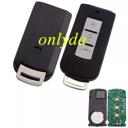 For Fiat keyless 3 button remote key with pcf7952 chip 434mhz