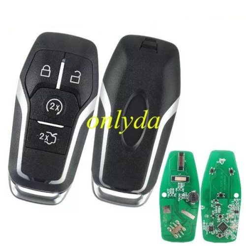 For keyless 4 button aftermarket remote key with 433mhzHITAG PRO