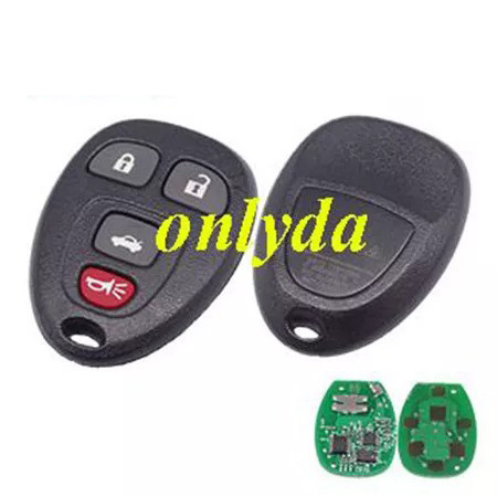 For GM 4 button remote   hummer and Enclave with 315mhz