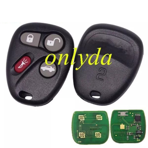 For GM 3+1 button remote key with 315MHZ