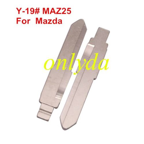 VVDI  brand key blade  Y-19# MAZ25 for Mazda