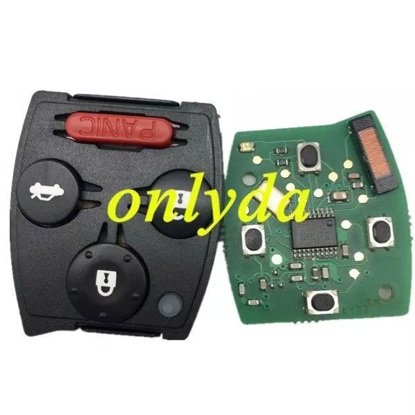honda City 3 button remote with 313.8MHZ  with PCF7961 chip