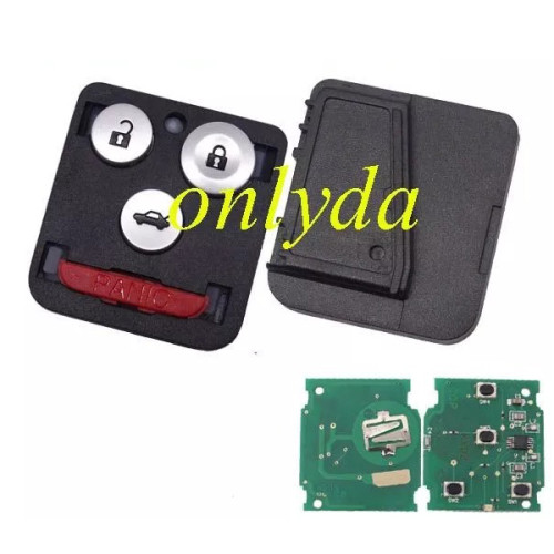 Honda 3+1 button remote key with 313.8MHZ