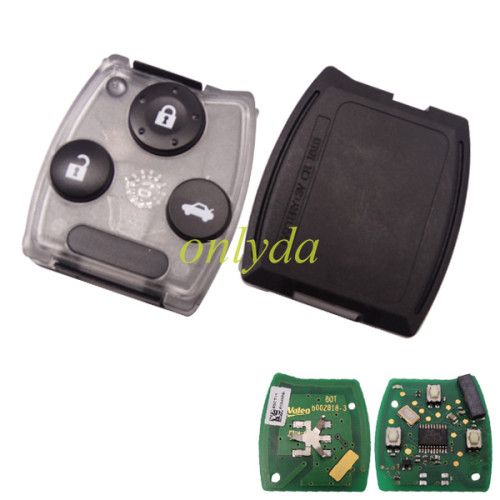 For Honda Civic 3 button remote  with 313.8mhz with OEM  PCB board