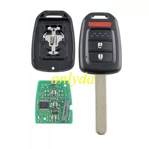 2+1 button remote key with chip 47-7961XTT inside 313.8MHZ