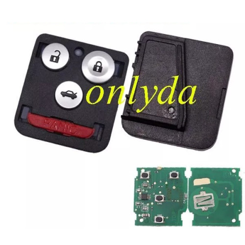 Honda Civic 4 button remote  with 313.8MHZ