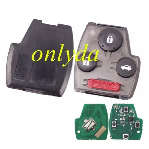 Honda 3+1 button remote key 315mhz/ 313.8mhz/ 434mhz FCCID:OUCG8D