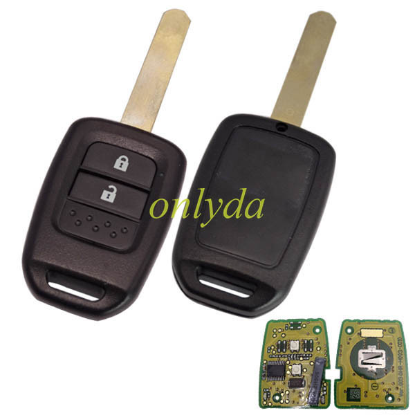 For  Honda 2 button remote key with 434MHZ