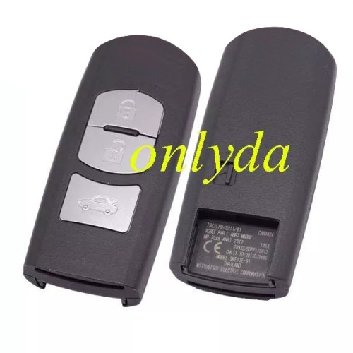For  Mazda 3button keyless remote key with 434mhz with hitag pro 49 chip MODEL: SKE13E-02