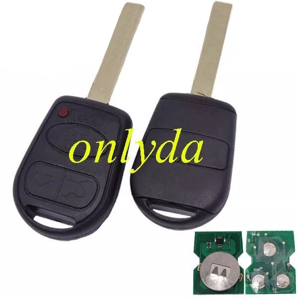 For Landrover 3 button remote key with 315MHZ/433MHZ without chip