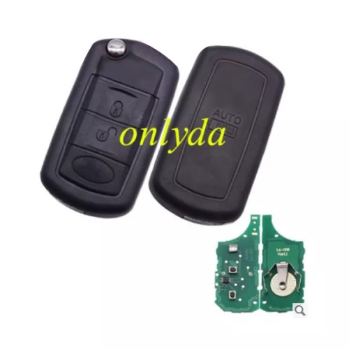 For Range Rover 3 button remote key with 315/434mhz PCF7936 (HITAG2) chip
