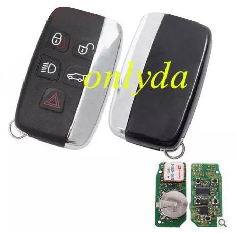 For  OEM Landrover  smart key 4+1 button 434MHZ  with 5EOU40457-AF