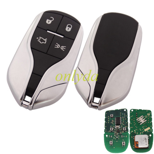 For Maserati 4 button remote key with 434mhz PCF7945/7953(HITAG2)