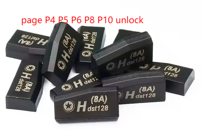 For TOYOTA H Chip P4 p5 p6  p8 p10 unlock Ceramic Carbon Chip