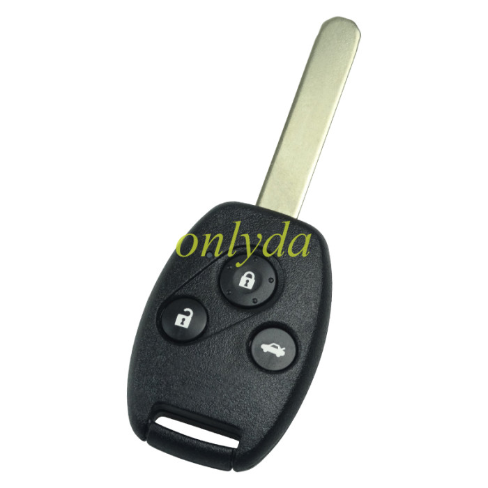 For Honda remote key with 313.8mhz /315Mhz/ 433Mhz  adjustable frequency FCCID:OUCG8D-380H-A chip ：8E 2007-2008 Honda Fit chip-035B