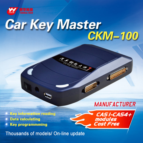 TECHYH CKM100 Car Key Master Unlimited Token version original Yanhua Key Programmer for BMW CAS1/CAS2/CAS3/CAS4+ MB BGA Yanhua