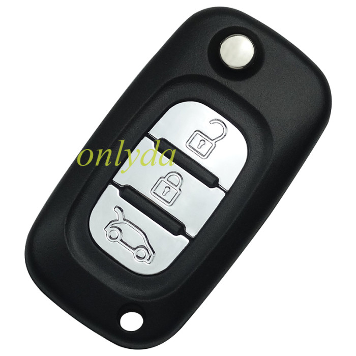 For Renault 3 button remote key blank （with Lo/without Lo)