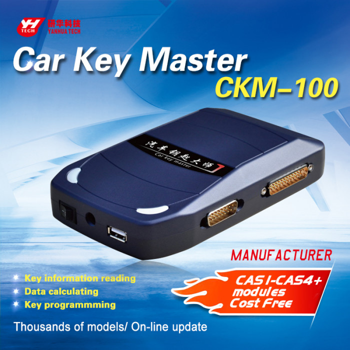 TECHYH Yanhua CKM100 Car Key Master Key Programmer for B M W CAS1/CAS2/CAS3/CAS4/MB all kinds of cars Original manufacturer
