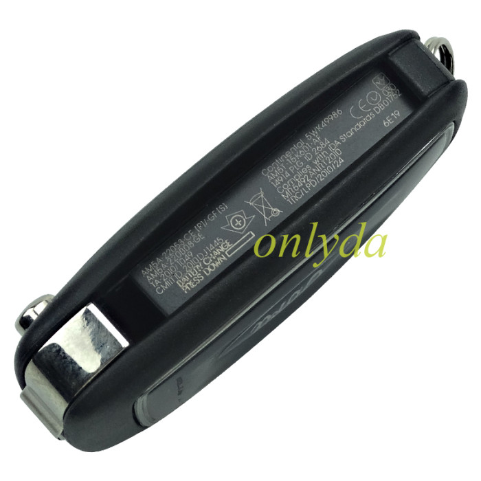For OEM Ford Focus or Mondeo 3B remote 4D63 chip-434mhz CMIIT ID:2010DJ1445 continental: 5WK49986 AM5T-15K601-AE